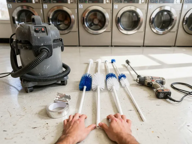 Commercial-grade dryer vent cleaning by Lake Arrowhead Dryer Vent Cleaning in Lake Arrowhead