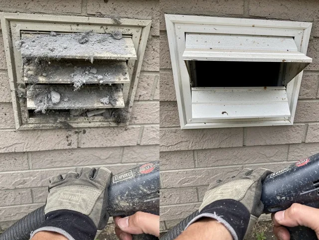 Professional dryer exhaust vent cleaning by Lake Arrowhead Dryer Vent Cleaning in Lake Arrowhead